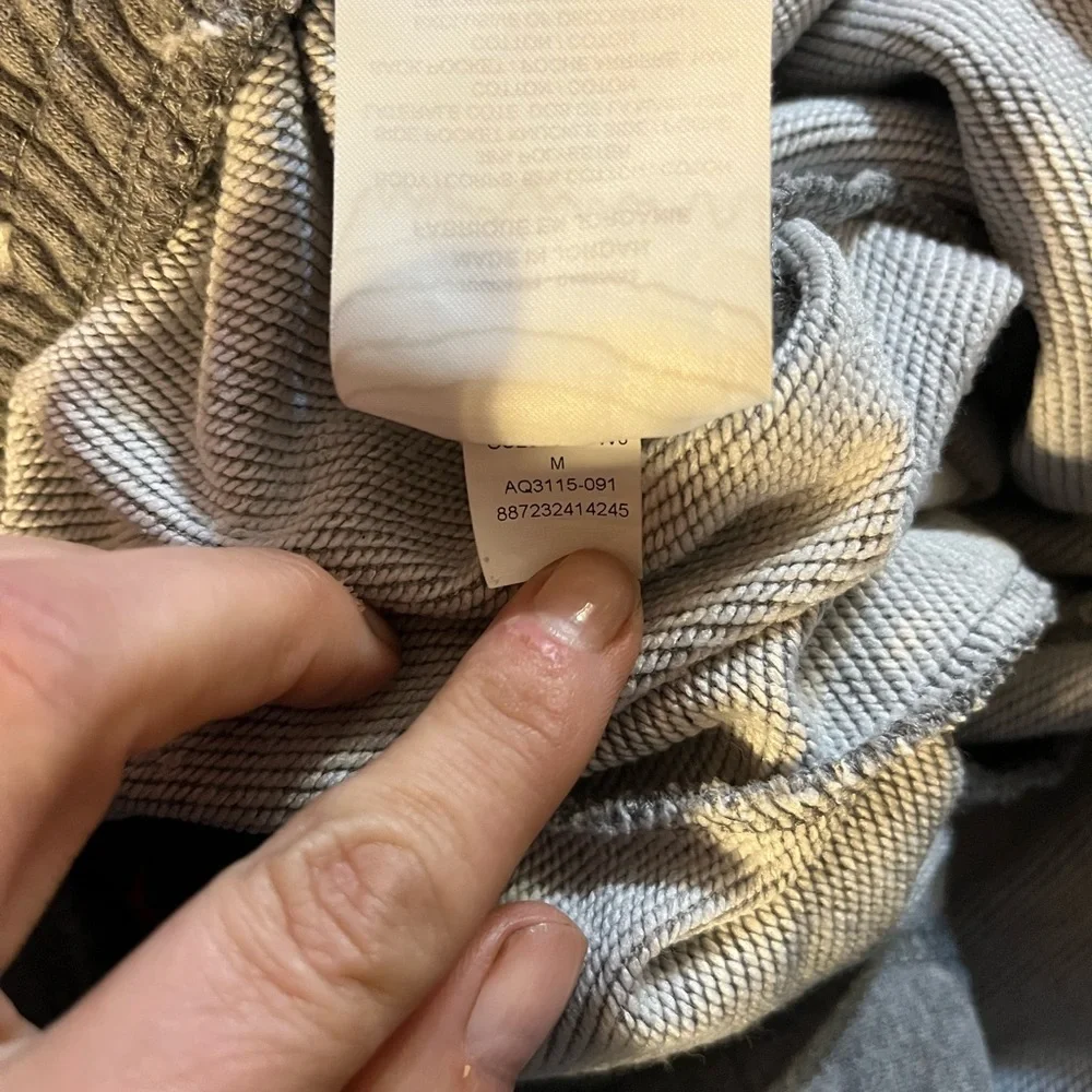 Air Jordan Men’s Jumpman Logo Fleece Shorts Grey Black Size M EUC - Picture 7 of 7